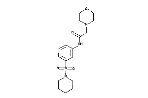 Image of 2-morpholino-N-(3-piperidinosulfonylphenyl)acetamide