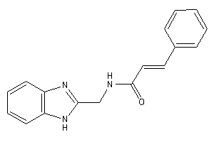 N-(1H-benzimidazol-2-ylmethyl)-3-phenyl-acrylamide