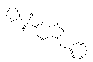 1-benzyl-5-(3-thienylsulfonyl)benzimidazole