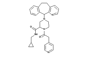 Image of N-(cyclopropylmethyl)-1-[2-(4-pyridyl)acetyl]-4-BLAHyl-piperazine-2-carboxamide