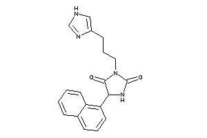 3-[3-(1H-imidazol-4-yl)propyl]-5-(1-naphthyl)hydantoin