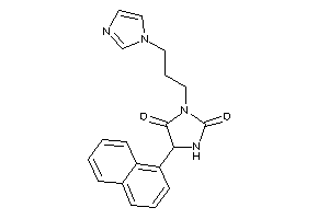 3-(3-imidazol-1-ylpropyl)-5-(1-naphthyl)hydantoin