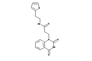 3-(2,4-diketoquinazolin-1-yl)-N-[2-(2-thienyl)ethyl]propionamide