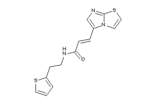 Image of 3-imidazo[2,1-b]thiazol-5-yl-N-[2-(2-thienyl)ethyl]acrylamide