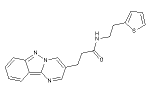 3-pyrimido[1,2-b]indazol-3-yl-N-[2-(2-thienyl)ethyl]propionamide