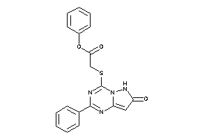 Image of 2-[(7-keto-2-phenyl-6H-pyrazolo[1,5-a][1,3,5]triazin-4-yl)thio]acetic Acid Phenyl Ester