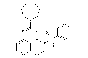 Image of 1-(azepan-1-yl)-2-(2-besyl-3,4-dihydro-1H-isoquinolin-1-yl)ethanone