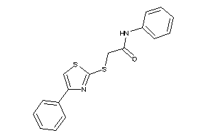 N-phenyl-2-[(4-phenylthiazol-2-yl)thio]acetamide