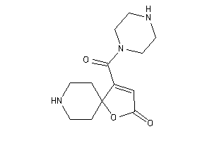 Image of 4-(piperazine-1-carbonyl)-1-oxa-8-azaspiro[4.5]dec-3-en-2-one