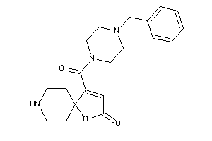 4-(4-benzylpiperazine-1-carbonyl)-1-oxa-8-azaspiro[4.5]dec-3-en-2-one