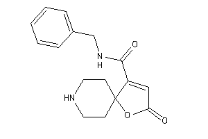 Image of N-benzyl-2-keto-1-oxa-8-azaspiro[4.5]dec-3-ene-4-carboxamide