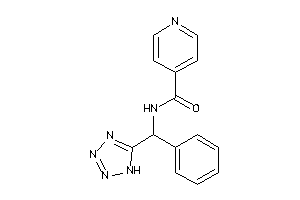 Image of N-[phenyl(1H-tetrazol-5-yl)methyl]isonicotinamide