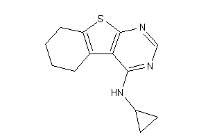 Cyclopropyl(5,6,7,8-tetrahydrobenzothiopheno[2,3-d]pyrimidin-4-yl)amine