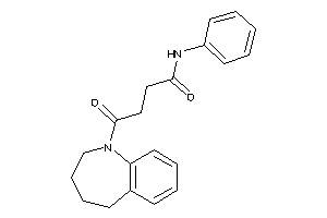 4-keto-N-phenyl-4-(2,3,4,5-tetrahydro-1-benzazepin-1-yl)butyramide