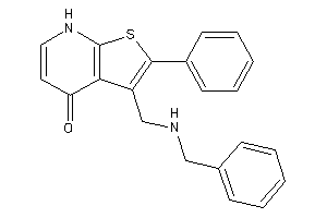 3-[(benzylamino)methyl]-2-phenyl-7H-thieno[2,3-b]pyridin-4-one