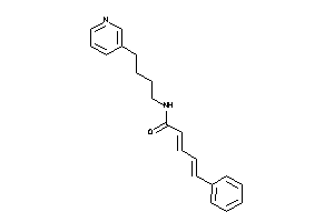 5-phenyl-N-[4-(3-pyridyl)butyl]penta-2,4-dienamide