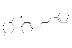 Image of 8-(4-phenylbutyl)-2,3,4,4a,5,10b-hexahydro-1H-chromeno[4,3-c]pyridine