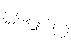 Cyclohexyl-(5-phenyl-1,3,4-thiadiazol-2-yl)amine