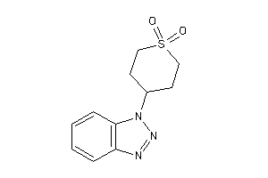 Image of 4-(benzotriazol-1-yl)thiane 1,1-dioxide