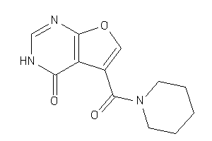 5-(piperidine-1-carbonyl)-3H-furo[2,3-d]pyrimidin-4-one