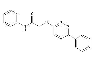 N-phenyl-2-[(6-phenylpyridazin-3-yl)thio]acetamide