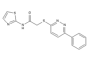 2-[(6-phenylpyridazin-3-yl)thio]-N-thiazol-2-yl-acetamide