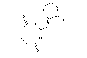 Image of 2-[(2-ketocyclohexylidene)methyl]-1,3-oxazocane-4,8-quinone