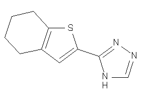 3-(4,5,6,7-tetrahydrobenzothiophen-2-yl)-4H-1,2,4-triazole
