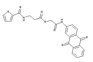 Image of 3-(2-thenoylamino)propionic Acid [2-[(9,10-diketo-2-anthryl)amino]-2-keto-ethyl] Ester