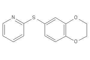 2-(2,3-dihydro-1,4-benzodioxin-7-ylthio)pyridine