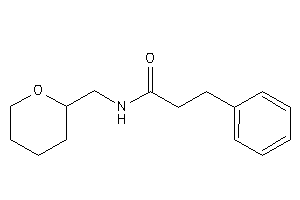 3-phenyl-N-(tetrahydropyran-2-ylmethyl)propionamide