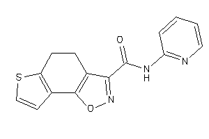 Image of N-(2-pyridyl)-4,5-dihydrothieno[2,3-g]indoxazene-3-carboxamide
