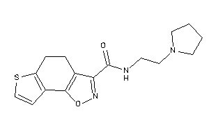 N-(2-pyrrolidinoethyl)-4,5-dihydrothieno[2,3-g]indoxazene-3-carboxamide