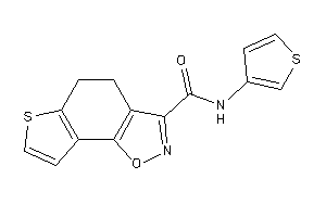 Image of N-(3-thienyl)-4,5-dihydrothieno[2,3-g]indoxazene-3-carboxamide