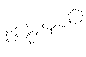 Image of N-(2-piperidinoethyl)-4,5-dihydrothieno[2,3-g]indoxazene-3-carboxamide