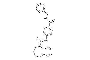 N-[4-(benzylcarbamoyl)phenyl]-2,3,4,5-tetrahydro-1-benzazepine-1-carboxamide