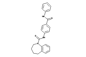 N-[4-(phenylcarbamoyl)phenyl]-2,3,4,5-tetrahydro-1-benzazepine-1-carboxamide