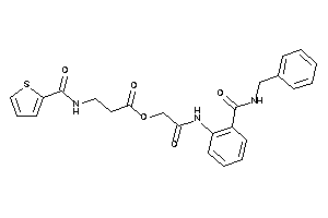 3-(2-thenoylamino)propionic Acid [2-[2-(benzylcarbamoyl)anilino]-2-keto-ethyl] Ester
