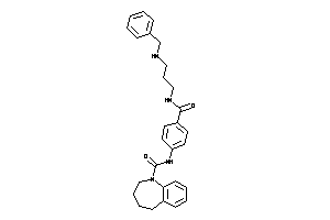 N-[4-[3-(benzylamino)propylcarbamoyl]phenyl]-2,3,4,5-tetrahydro-1-benzazepine-1-carboxamide