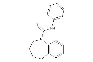 Image of N-phenyl-2,3,4,5-tetrahydro-1-benzazepine-1-carboxamide