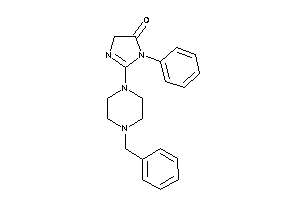 Image of 2-(4-benzylpiperazino)-3-phenyl-2-imidazolin-4-one