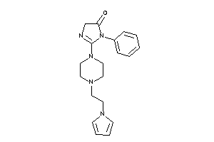 Image of 3-phenyl-2-[4-(2-pyrrol-1-ylethyl)piperazino]-2-imidazolin-4-one