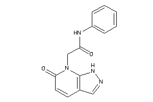 Image of 2-(6-keto-1H-pyrazolo[3,4-b]pyridin-7-yl)-N-phenyl-acetamide