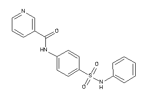 Image of N-[4-(phenylsulfamoyl)phenyl]nicotinamide