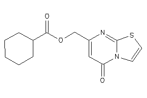 Cyclohexanecarboxylic Acid (5-ketothiazolo[3,2-a]pyrimidin-7-yl)methyl Ester