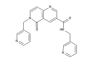 5-keto-N,6-bis(3-pyridylmethyl)-1,6-naphthyridine-3-carboxamide