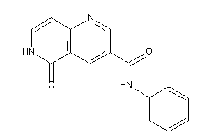 5-keto-N-phenyl-6H-1,6-naphthyridine-3-carboxamide