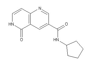 N-cyclopentyl-5-keto-6H-1,6-naphthyridine-3-carboxamide