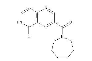 Image of 3-(azepane-1-carbonyl)-6H-1,6-naphthyridin-5-one