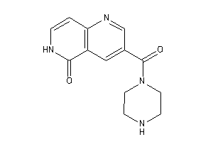 3-(piperazine-1-carbonyl)-6H-1,6-naphthyridin-5-one